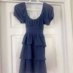 Dry Goods XS Blue Dress